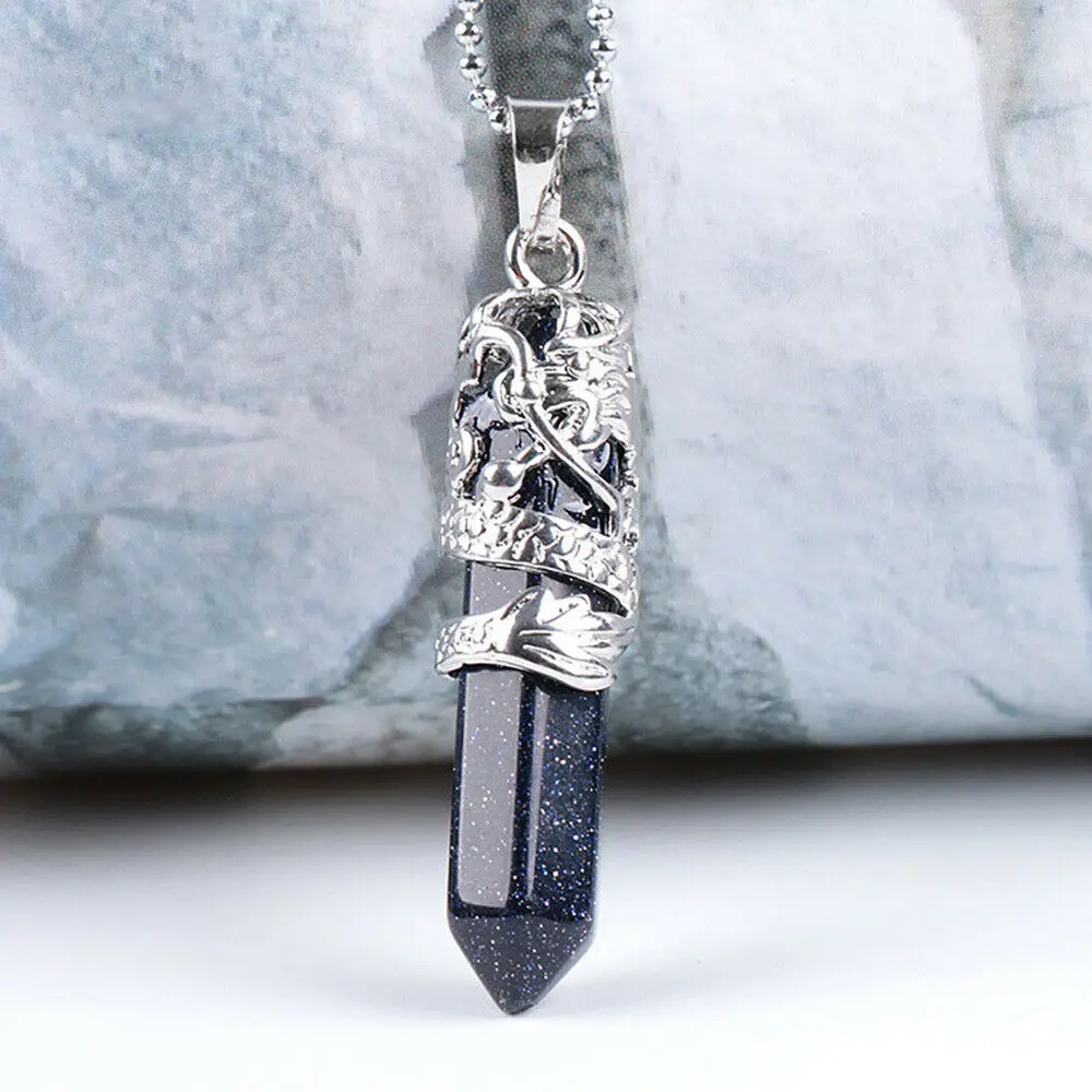 Women's Quartz Crystal Pendant