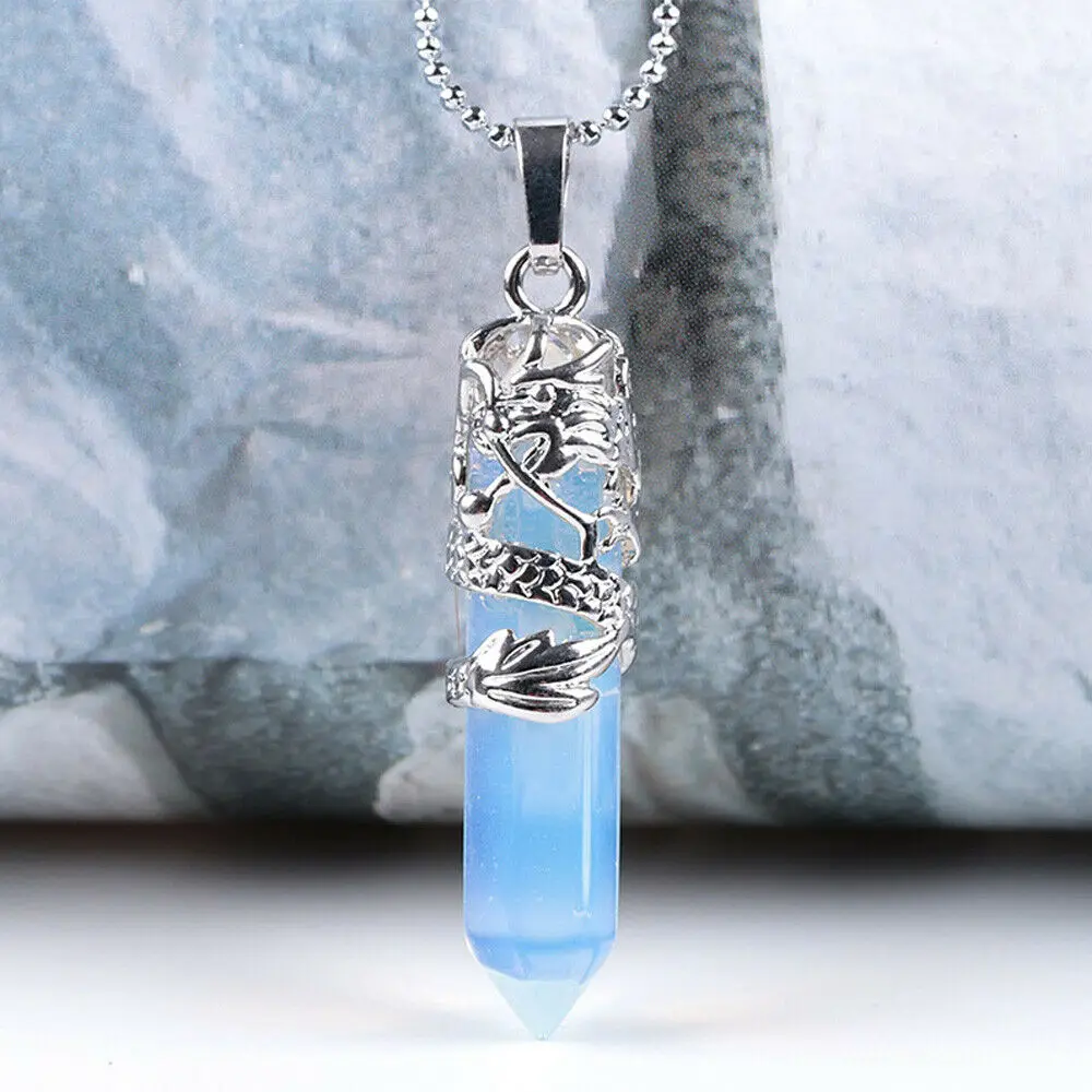 Women's Quartz Crystal Pendant