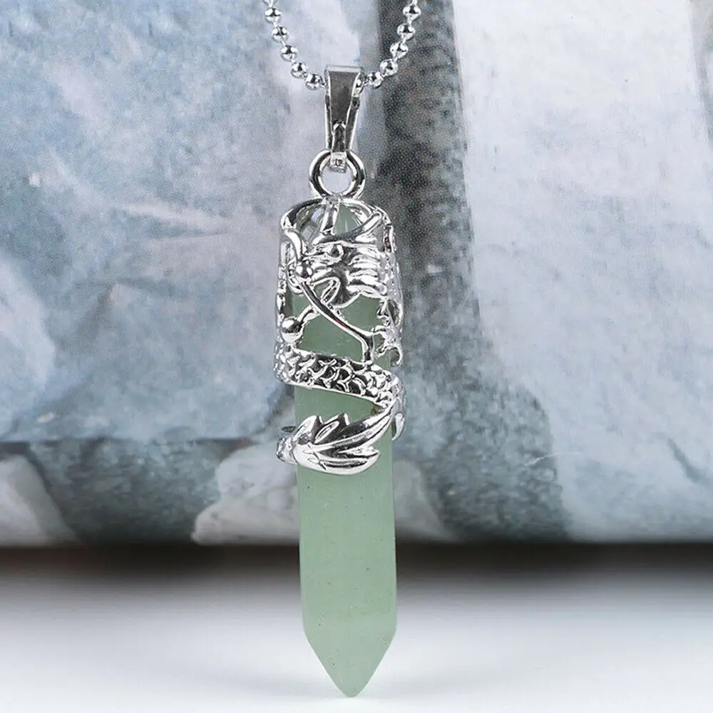 Women's Quartz Crystal Pendant