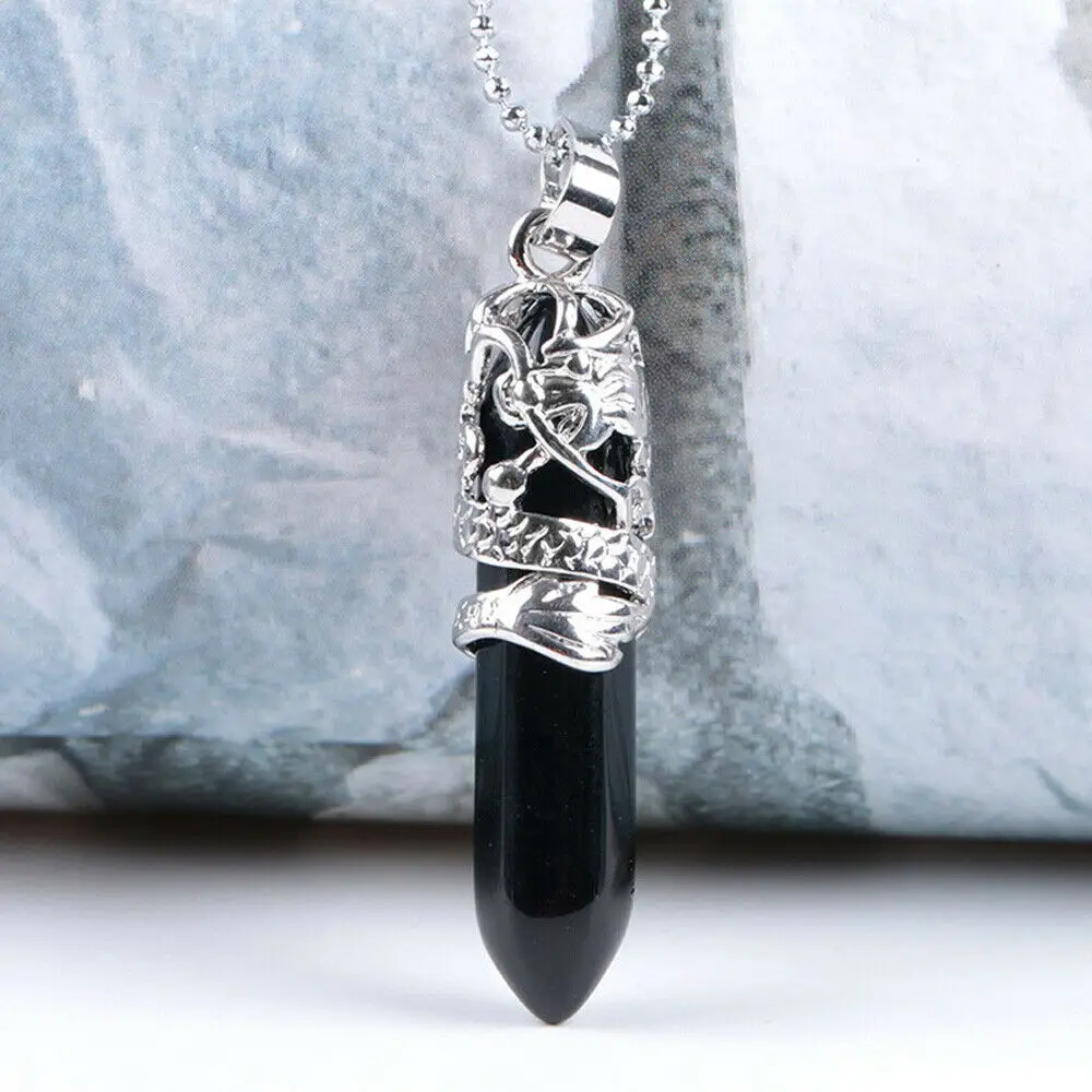 Women's Quartz Crystal Pendant